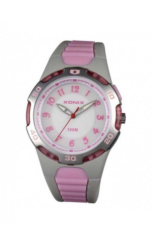 XONIX Pink-Grey Strap RQ-001