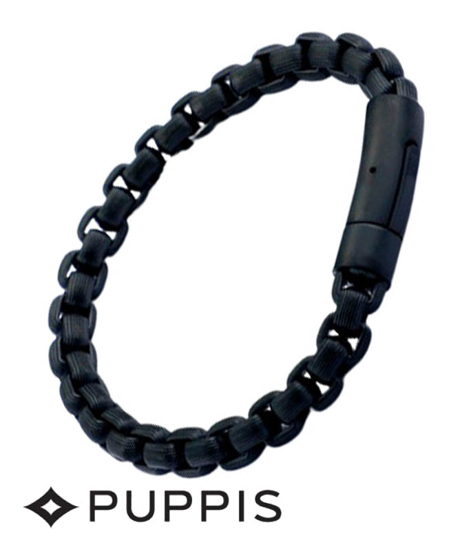 Χειροπέδα Puppis PUB00873B  από Ατσάλι σε μαύρο χρώμα ΧΕΙΡΟΠΕΔΑ - ΑΤΣΑΛΙ